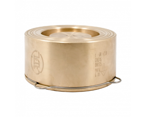 Клапан обратный ADL Гранлок CVS16.05.125.16 межфланцевый DN125 бронза РN16 Tmax=250°С
