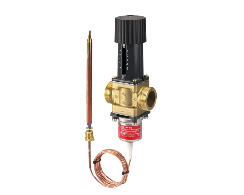 Регулятор температуры Danfoss AVTB Ру16 15/1,9 30-100 2,3м внутр. резьба Rp, подающ./обрат. труб-д