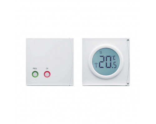 Комплект Danfoss из беспроводного термостата RET2000B-RF и ресивера RX1-S