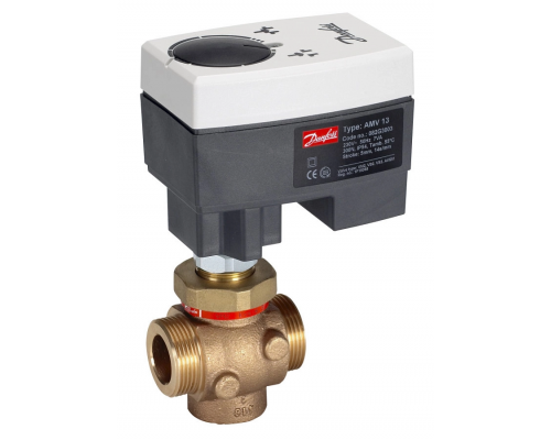 Электропривод с возвратной пружиной Danfoss AMV 13 230В 14с/мм 5мм 300Н