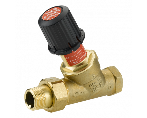Регулятор перепуска прямой Danfoss AVDO 25мм, 3/4"