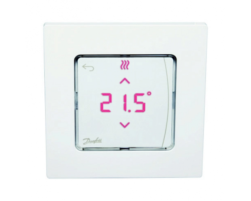 Термостат комнатный Danfoss Icon™ Display, сенсорный, встраеваемый, 24 В