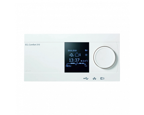 Регулятор температуры электронный Danfoss ECL Comfort 310 с ЖК-дисплеем