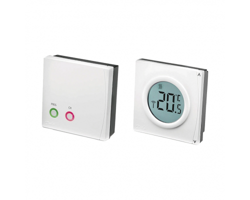 Комплект Danfoss из беспроводного термостата RET2000B-RF и ресивера RX1-S