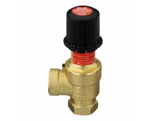 Регулятор перепуска угловой Danfoss AVDO 25мм, 3/4"