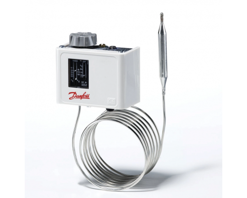 Термостат Danfoss KP 81, длина капиллярной трубки 2 м