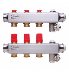 Комплект коллекторов Danfoss SSM-3 для 3 контуров