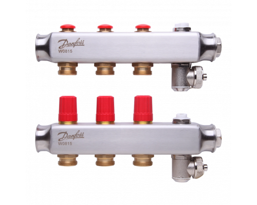 Комплект коллекторов Danfoss SSM-3 для 3 контуров