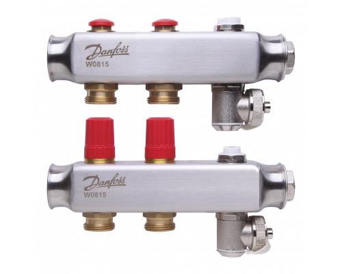 Комплект коллекторов Danfoss SSM-2 для 2 контуров