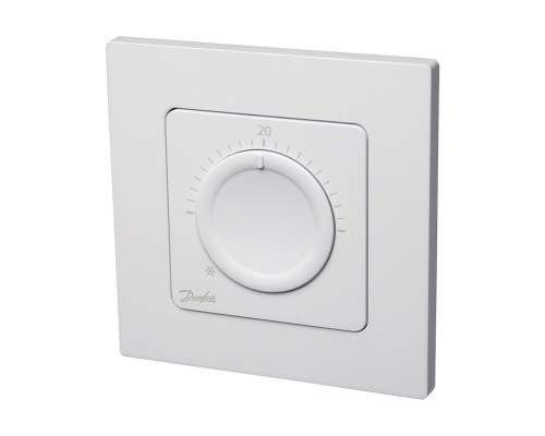 Термостат комнатный Danfoss Icon™ Dial, дисковый, встраеваемый, 230 В