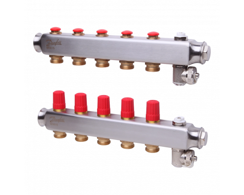 Комплект коллекторов Danfoss SSM-5 для 5 контуров