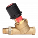 Регулятор перепуска прямой Danfoss AVDO 15мм, 1/2"