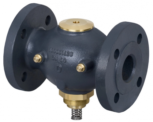 Клапан Danfoss VGF Ру25 50/25 2-ходовой, фланцевый, подающ. труб-д