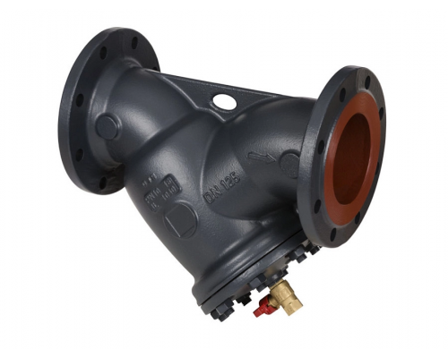 Фильтр сетчатый Danfoss FVF Ду65 Ру16 со сливным краном фланцевый