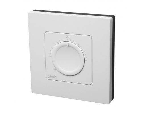 Термостат комнатный Danfoss Icon™ Dial, дисковый, накладной, 230 В