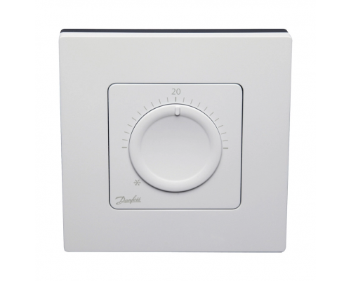 Термостат комнатный Danfoss Icon™ Dial, дисковый, накладной, 230 В