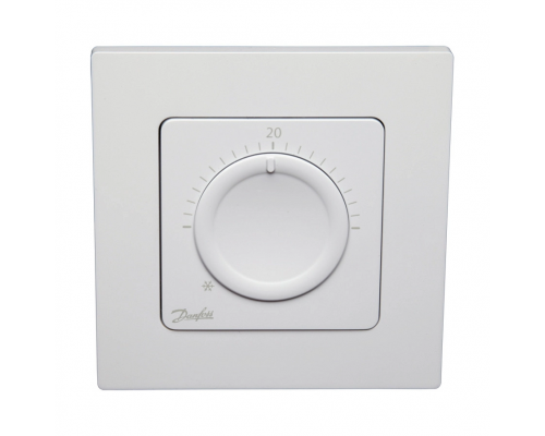 Термостат комнатный Danfoss Icon™ Dial, дисковый, встраеваемый, 230 В