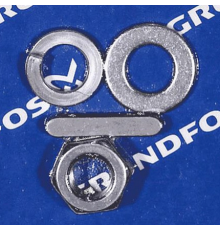 Комплект крепежных элементов для рабочего колеса Grundfos Kit, Nut M14 D24 1.4401