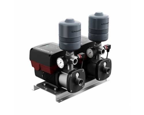 Установка повышения давления с розеткой Shuko Grundfos CMBE TWIN 3-93