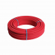 Труба Henco Standard в красной гофре, 26x3,0