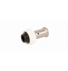 Пресс фитинг Henco 20x3/4"с накидной гайкой под евроконус белый