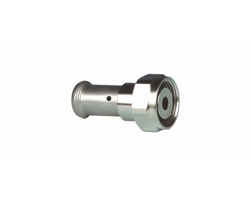 Муфта-пресс для евроконуса Henco 16x3/4" EK никелированная