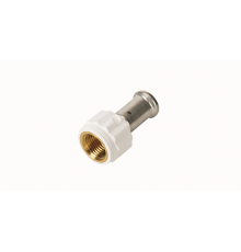 Муфта-пресс Henco ВР 26x3/4" белого цвета
