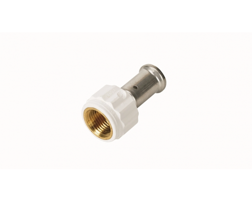 Муфта-пресс Henco ВР 26x3/4" белого цвета