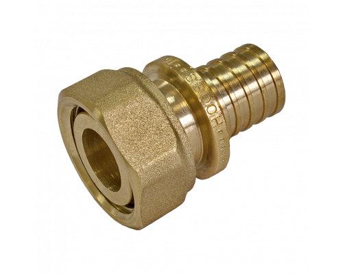Переход Hoobs с накидной гайкой на плоское уп. 20x2.8-G1/2"