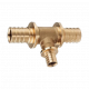 Тройник прямой Hoobs переходной 25х3.5-16x2.2-25х3.5