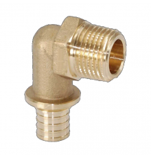 Угольник прямой Hoobs переходной с наружной резьбой 20x2.8-R3/4"