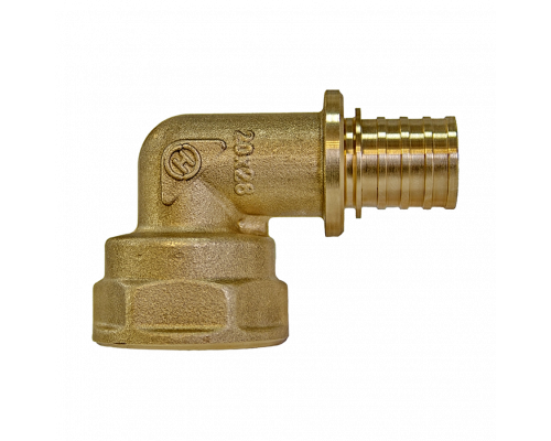 Угольник прямой Hoobs переходной с внутр. резьбой 16x2.2-G1/2"