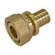 Переход Hoobs с накидной гайкой на плоское уп. 25x3.5-G3/4"