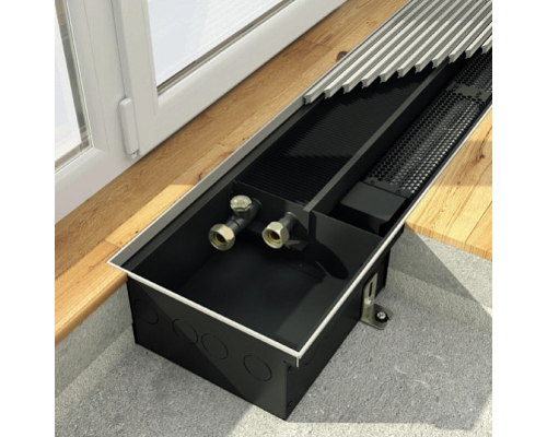 Конвектор стальной внутрипольный Kermi KVQ 180x75x1750