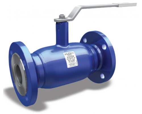 Кран шаровой LD Energy КШЦП 150.016.П/П.03 фланцевый, полнопроходной, DN150, PN16, с рукояткой