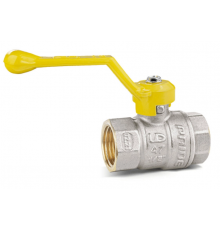 Кран шаровой латунный LD Pride 47.20.B-B.Р 3/4" (Рычаг), газ