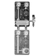 Meibes Насосная группа UK 1" с насосом Grundfos UPS 25-60, т/о 30 пл.