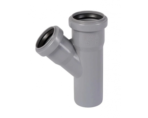 Тройник для внутренней канализации Ostendorf HTEA 50/40*45°