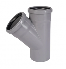 Тройник для внутренней канализации Ostendorf HTEA 160/160*45°