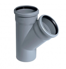 Тройник для внутренней канализации Ostendorf HTEA 110/110*45°