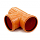 Тройник 87° PVC Ostendorf KGEA D=160*160 мм L=273 мм