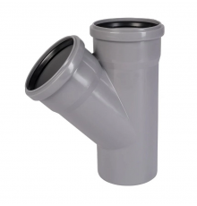 Тройник для внутренней канализации Ostendorf HTEA 125/125*45°