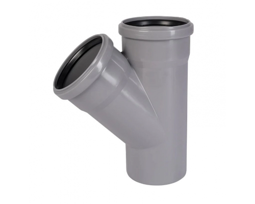 Тройник для внутренней канализации Ostendorf HTEA 125/125*45°
