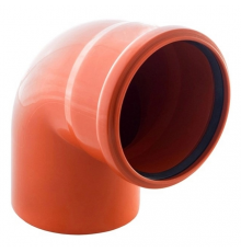 Отвод 87° PVC Ostendorf KGB D=110 мм L=119 мм
