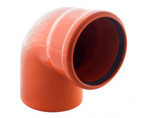 Отвод 87° PVC Ostendorf KGB D=110 мм L=119 мм