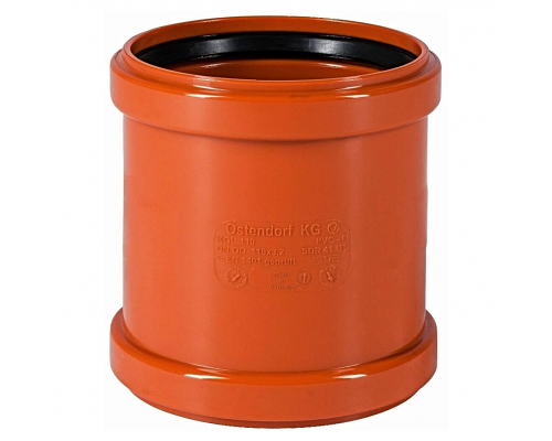 Муфта PVC надвижная ремонтная Ostendorf KGU D=160 мм L=172 мм