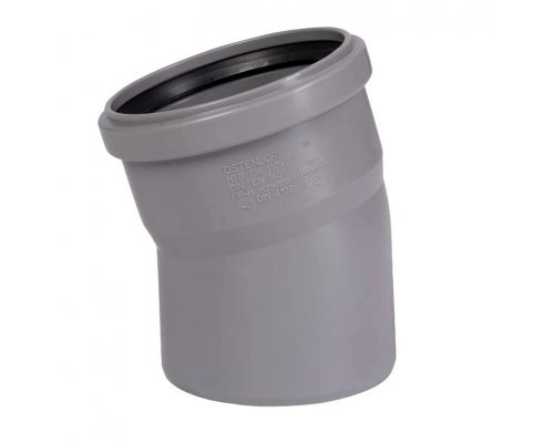 Отвод для внутренней канализации Ostendorf HTB 125*15°