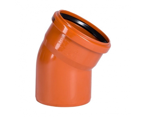 Отвод 30° PVC Ostendorf KGB D=160 мм L=105 мм