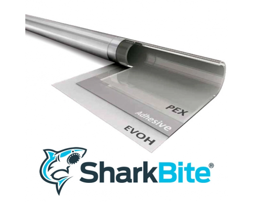 Труба из сшитого полиэтилена с антикислородным слоем  SharkBite PEXa/EVOH 16х2,0 (бухта 200м.)