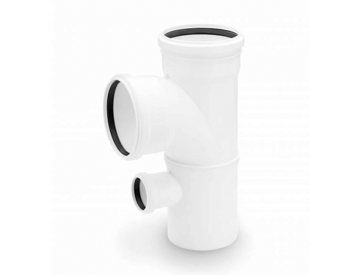 Крестовина с параллельными отводами Rehau RAUPIANO plus 90/90/50/90/87°
